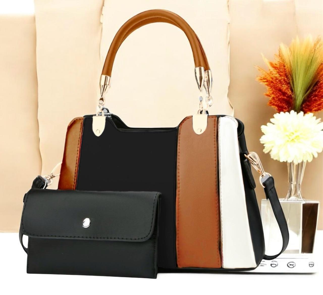 Versatile 2-Piece Shoulder Bags & Modern Dual-Bag Set