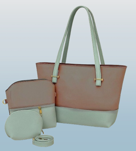 3-in-1 Shoulder Bag Set – Premium Artificial Leather